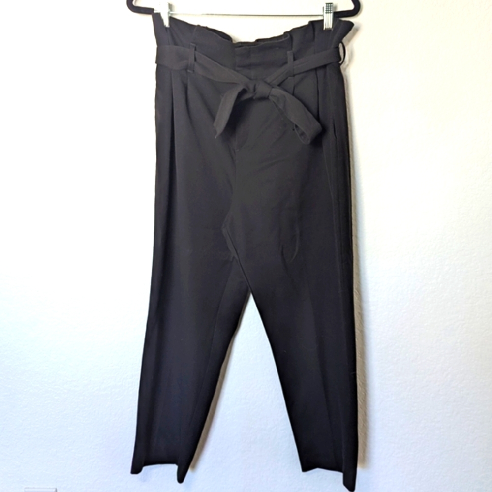 H&M Black High-Waisted Pants